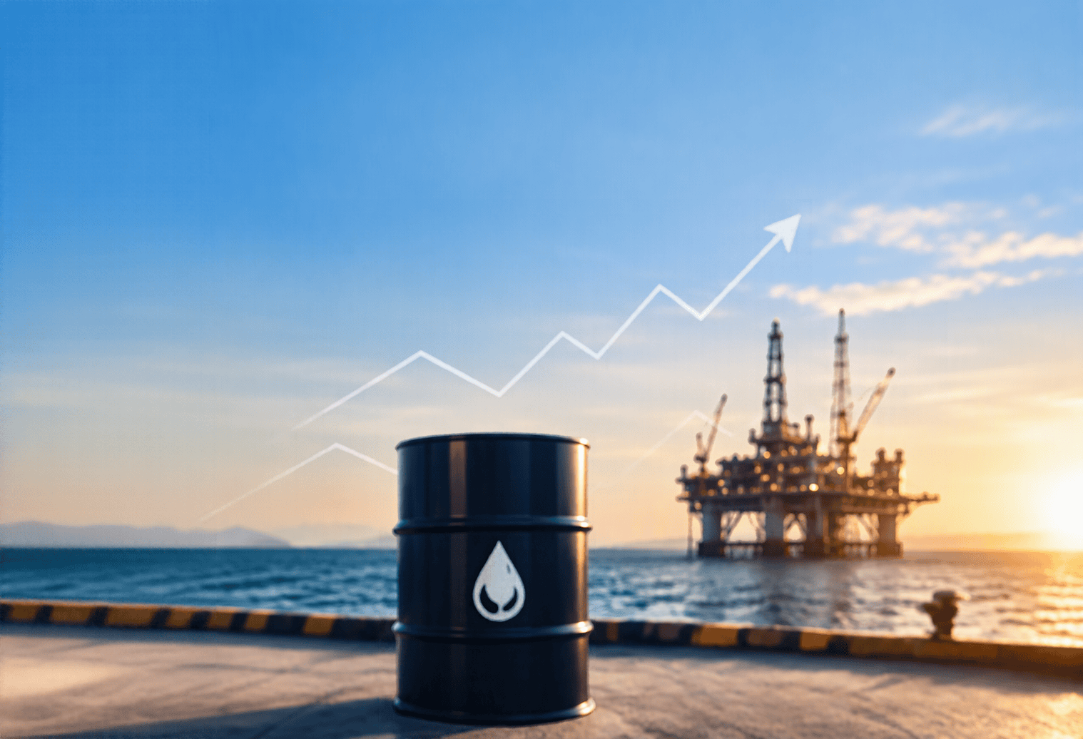 Preços do petróleo em alta impactam o mercado de diesel no Brasil.